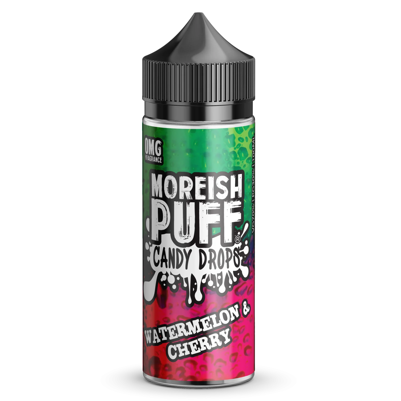 Moreish Puff Candy Drops Watermelon & Cherry 100ml Shortfill