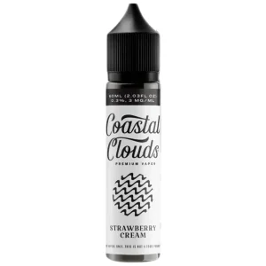 Coastal Clouds – Strawberry Cream – 60mL