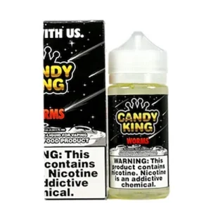 Candy King Worms 100mL (Sour Worms)