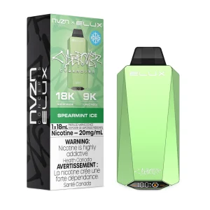 Spearmint Ice NVZN Elux Cyberover 18K – Disposable Vape