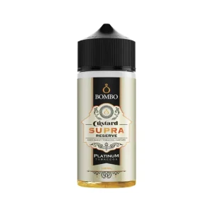 Bombo Platinum Custard Supra Reserve 100ml Shortfill E-liquid