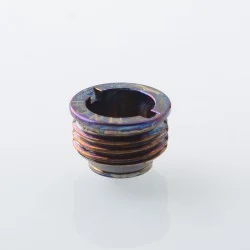 Rekavape Monarchy Style Replacement Flush Nut 510 Drip Tip Adapter for Billet / BB Box Mod - Blueing, Titanium