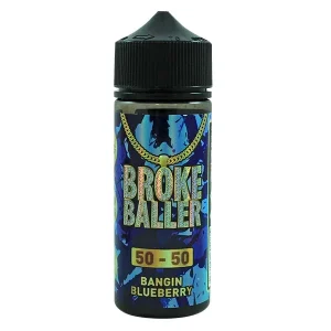 Broke Baller Bangin Blueberry 80ml Shortfill
