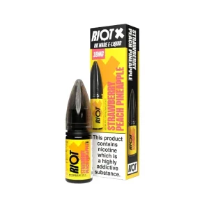 Riot X Strawberry Peach Pineapple Nic Salt 10ml