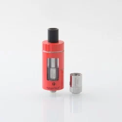 Authentic KangerTech CLTANK 4.0 Sub Ohm Tank Atomizer - Red, 4ml, 0.15ohm / 0.5ohm, 22mm Diameter