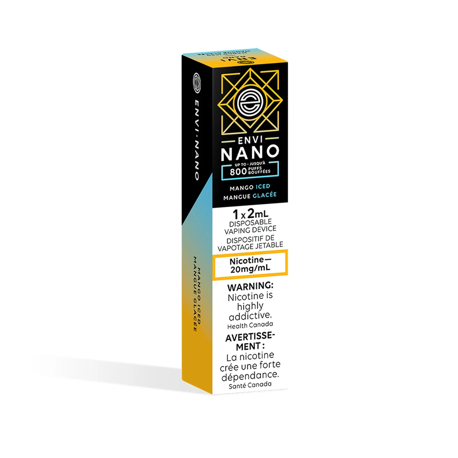 Mango Iced Envi Nano – Disposable Vape - Image 2