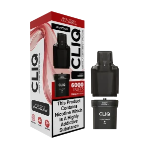 Fizzy Cherry Avomi Cliq 6000 Refill Pack