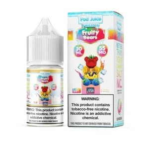 Pod Juice Salt Fruity Bears Freeze Tobacco Free Nicotine E-Juice 30ml