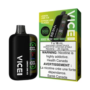 Lemon Lime Ice Vice Boost – Disposable Vape