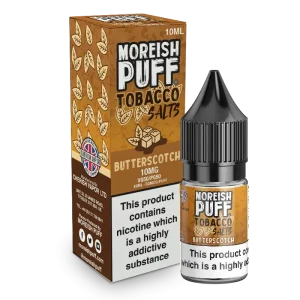 Moreish Puff Tobacco Butterscotch 10ml Nic Salt