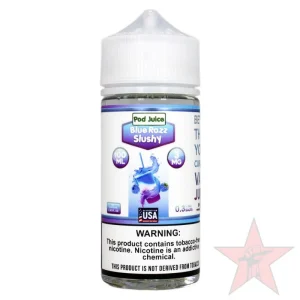 Pod Juice – Blue Razz Slushy – 100mL