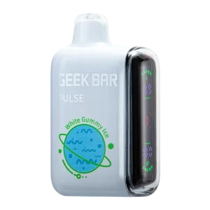 White Gummy Ice Geek Bar Pulse