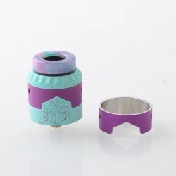 Authentic Advken Artha Gen 2 RDA Rebuildable Dripping Atomizer - Blue, with BF Pin, 24mm