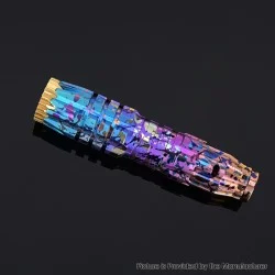 Comp Lyfe Comply Predator Style Mechanical Mech Mod - Anodic Oxidation B, Titanium Alloy, 1 x 18650