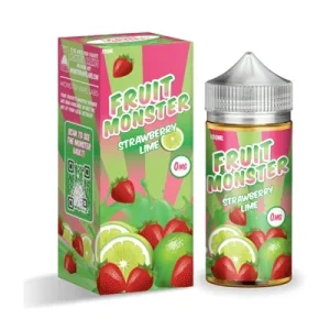 Fruit monster strawberry lime 100mL by jam monster