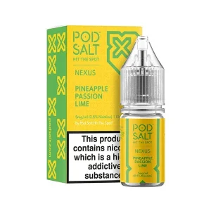 Pod Salt Nexus Pineapple Passion Lime 10ml Nic Salt