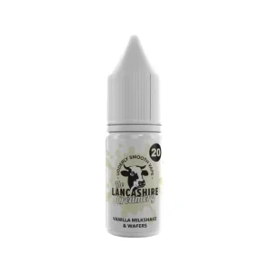 Lancashire Creamery Vanilla Milkshake & Wafers 10ml Nic Salt