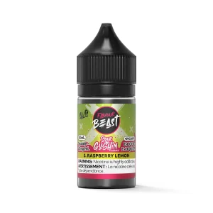 Sour Gushin S. Raspberry Lemon – Flavour Beast E-Liquid