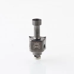 Monarchy Mobb TC Style RBA Bridge for Billet / BB / Boro Tank - Black, 7 PCS Air Pins 1.0, 1.5, 2.0, 2.5, 3.0, 3.5, 4.0mm