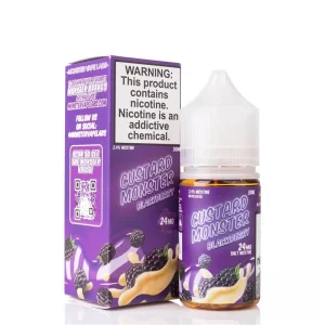 Blackberry by Custard Monster Nic Salt - 30ml