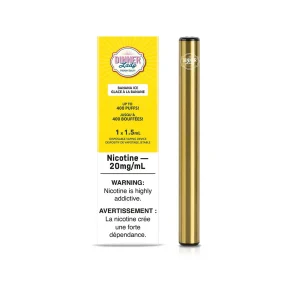 Banana Ice Dinner Lady – Disposable Vape
