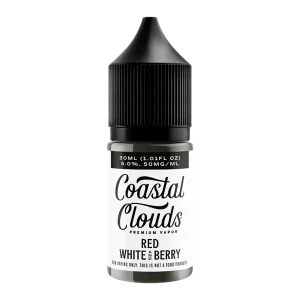 Red White & Berry Coastal Clouds Salt Nic