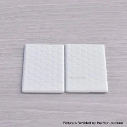 Authentic MK MODS Cover Panel Plate for LVE Orion 2 II Pod System - White B, Acrylic