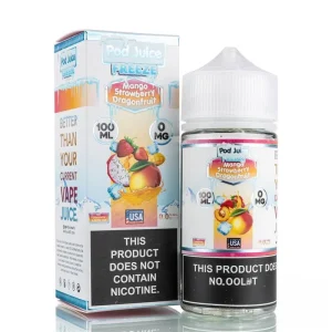Mango Strawberry Dragonfruit Freeze by Pod Juice - 100ml