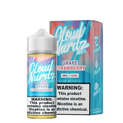Grape Strawberry ICED by Cloud Nurdz 100mL