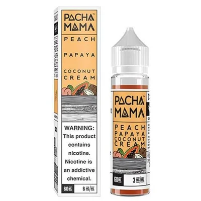 Pachamama Peach Papaya Coconut Cream by Charlie's Chalk Dust 60mL