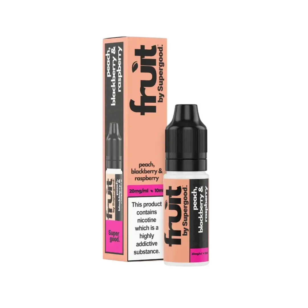Fruit by Supergood Peach, Blackberry & Raspberry 10ml Nic Salt
