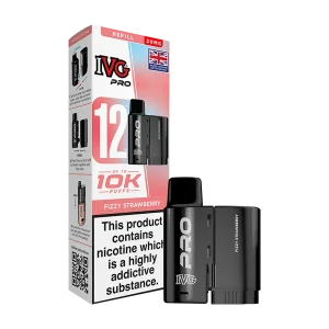 Fizzy Strawberry IVG Pro 12 Refill Pack