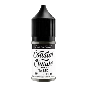 Red White & Berry Iced Coastal Clouds Salt Nic