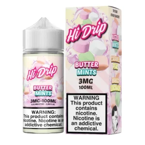 Hi-Drip E-Liquid Butter Mints 100ml Vape Juice | $9.95