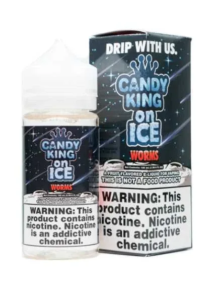 Worms E-Juice by Candy King On Ice E-Liquid 100ML