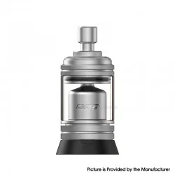 Authentic Thunder Cloud X MikeVapes Blaze MTL RTA Atomizer Limited Edition - Silver, Single Coil, 3.0ml, 22mm Diameter