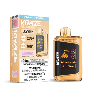 Sea Salt Crumbs Kraze HD Mega – Disposable Vape