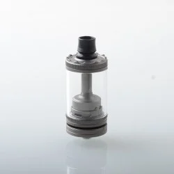 Authentic Ambition Mods Revorie RDL & DL RTA Rebuildable Atomizer - Gun Metal, Air Pins 2, 2.5, 3.0, 3.5mm, 5.0ml, 23mm Diameter