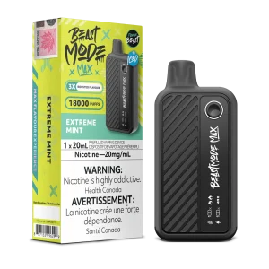 Extreme Mint Iced Flavour Beast Mode Max – Disposable Vape