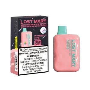 Strawberry Ice Lost Mary OS5000 – Disposable Vape
