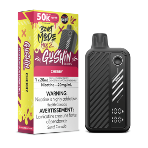 Gushin Cherry Flavour Beast Mode Max 2 – Disposable Vape