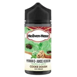 Heaven Haze Vanilla Mint Cookie Dough 100ml Shortfill