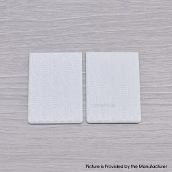 Authentic MK MODS Cover Panel Plate for LVE Orion 2 II Pod System - White A, Acrylic