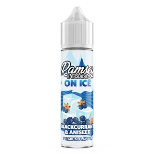 Ramsey E-Liquids On Ice Blackcurrant Aniseed 50ml Shortfill