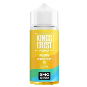 King's Crest Fruits Pineapple Apricot Lychee Ice 120ml E-Juice