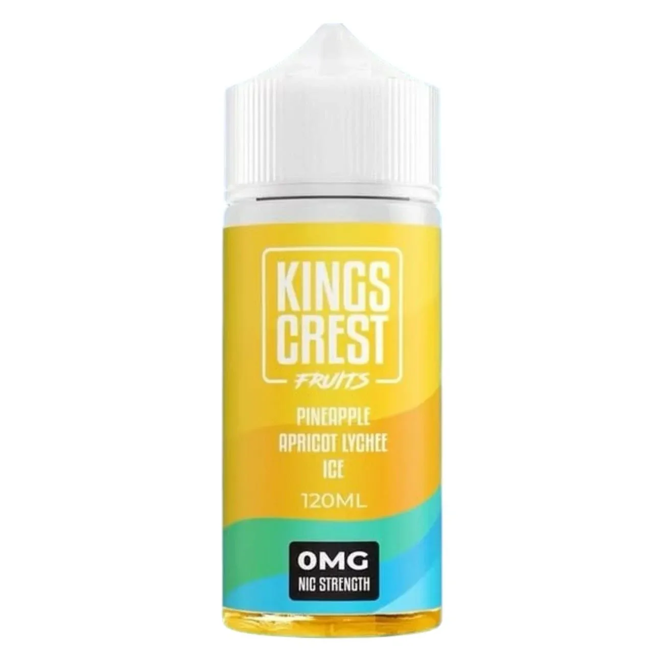 King's Crest Fruits Pineapple Apricot Lychee Ice 120ml E-Juice