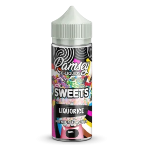 Ramsey E-Liquids Sweets Licorice 100ml Shortfill