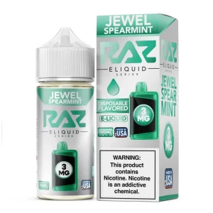 Pod Juice x RAZ Jewel Spearmint Tobacco Free Nicotine E-Juice 100ml