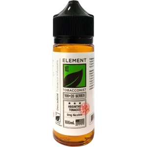 Element Tobacconist Absinthe Tobacco 100ml Shortfill
