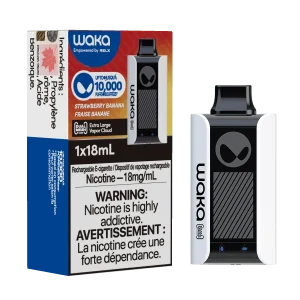 Strawberry Banana Waka soPro PA10000 – Disposable Vape